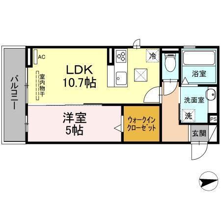 メゾン長栄（103） 間取り図画像