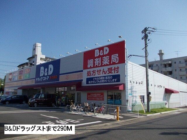 B&Dドラッグストア：290m