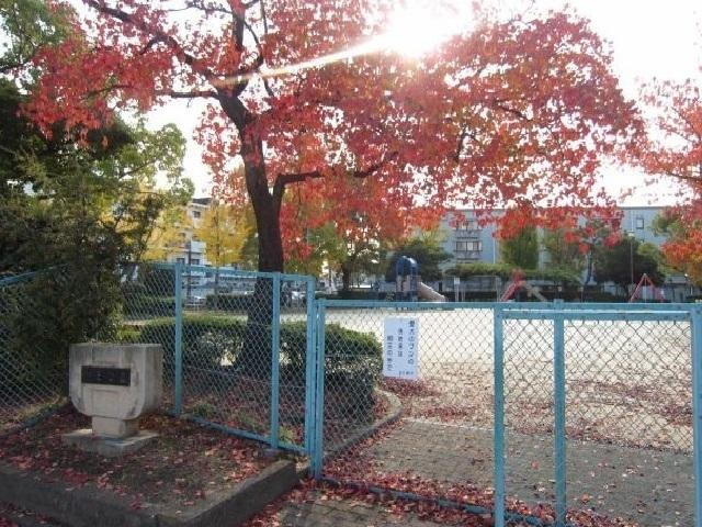 柳田公園：150m
