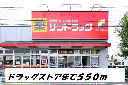 サンドラッグ：550m