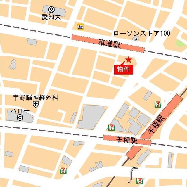 ＧＲＡＮＤ　ＥＳＰＯＩＲ　車道（808） 地形図・案内図