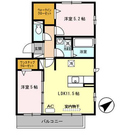 トレス　ベイア（201） 間取り図画像