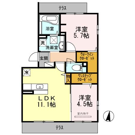  間取り図写真