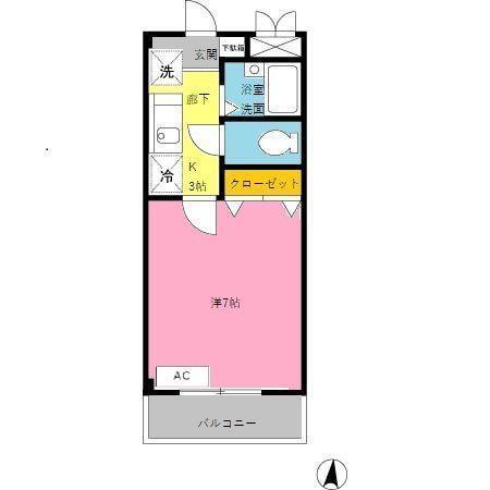 ネオハース金岡（102） 間取り図画像