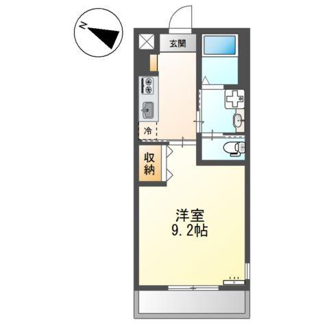 ＴＡＡＭＯＳＵ　ＣＲＥＳＴ(タアモスクレスト) 間取り図画像