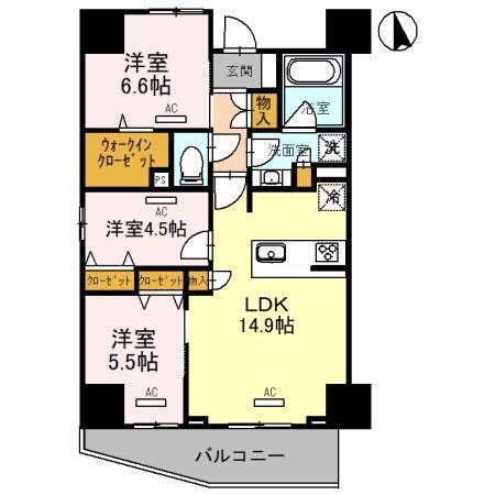 グランド　ポー（0703） 間取り図画像