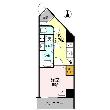プリメーロ 66（501） 間取り図画像