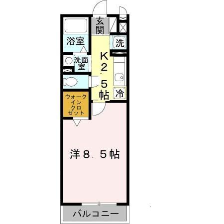 ソレイユ寿（202） 間取り図画像
