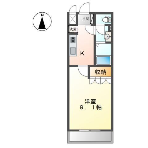 ベルメゾンＳＫＹ 間取り図画像