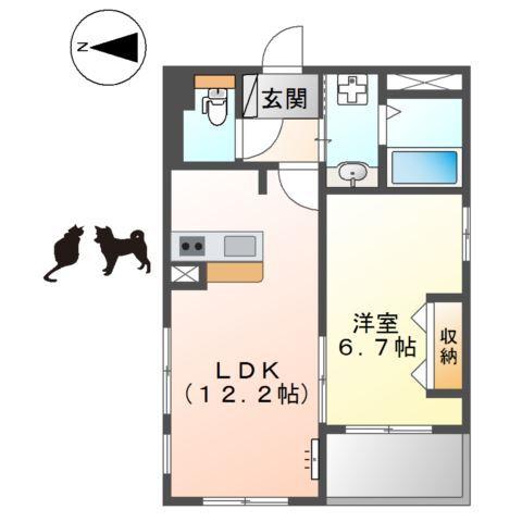  間取り図写真