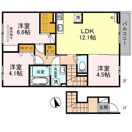 間取り図写真