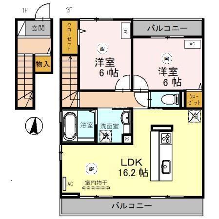 ソル・ラトゥール（203） 間取り図画像