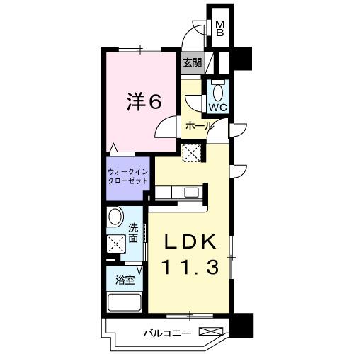 メゾンドファミーユ鶴見緑地公園（101） 間取り図画像