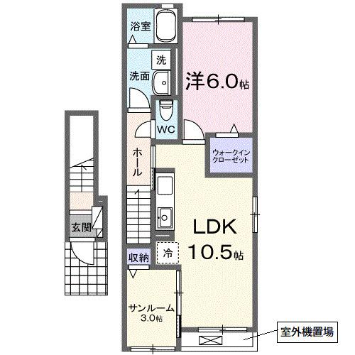 Ｓｅｒｅｎａ（205） 間取り図画像