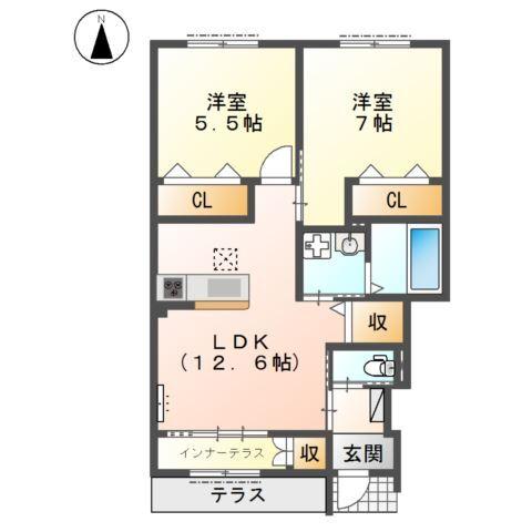  間取り図写真