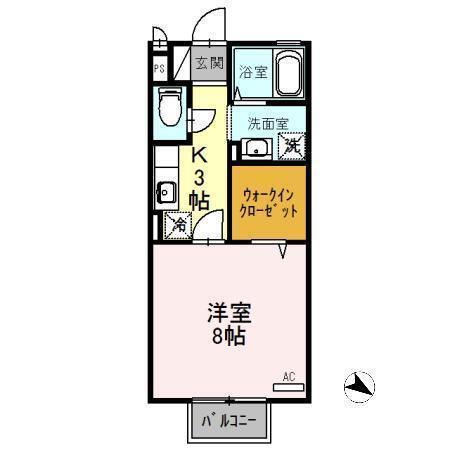 グリーンハイツ西之町（102） 間取り図画像