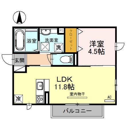 プチ　アングル（105） 間取り図画像