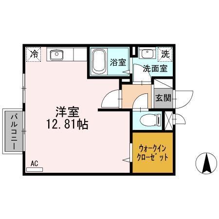 ヴィーブル和み　Ａ（203） 間取り図画像
