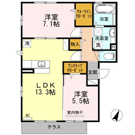  間取り図写真