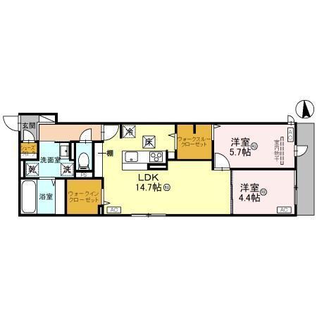  間取り図写真