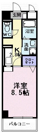 アーバンツァ（502） 間取り図画像