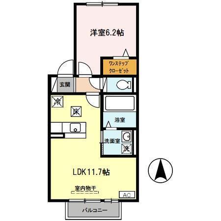 ボヌール（102） 間取り図画像