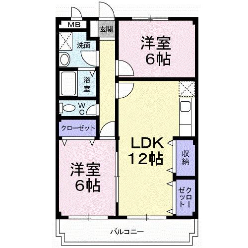 マリッチ小谷（101） 間取り図画像