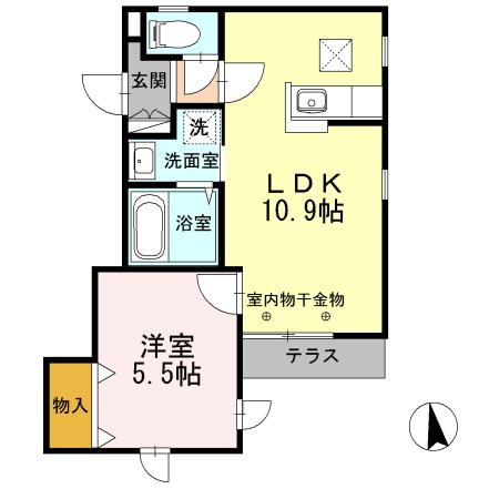  間取り図写真