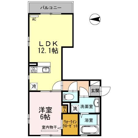 テルマエ北花田（301） 間取り図画像