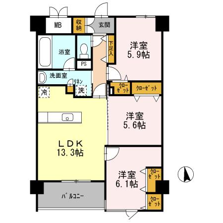  間取り図写真