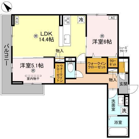  間取り図写真
