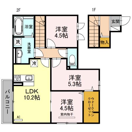  間取り図写真