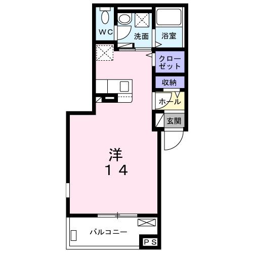 シャルマン・トレーズ（201） 間取り図画像