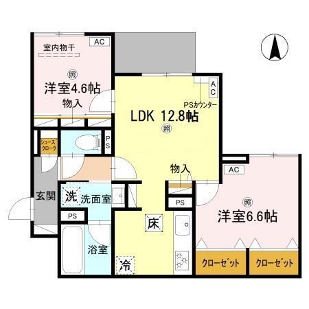  間取り図写真