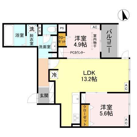  間取り図写真