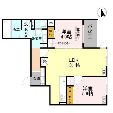 間取り図写真