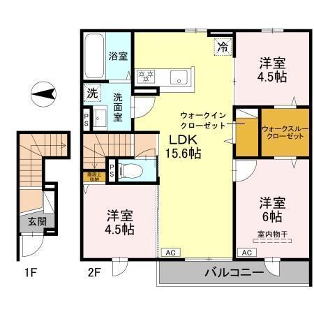  間取り図写真