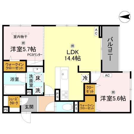  間取り図写真