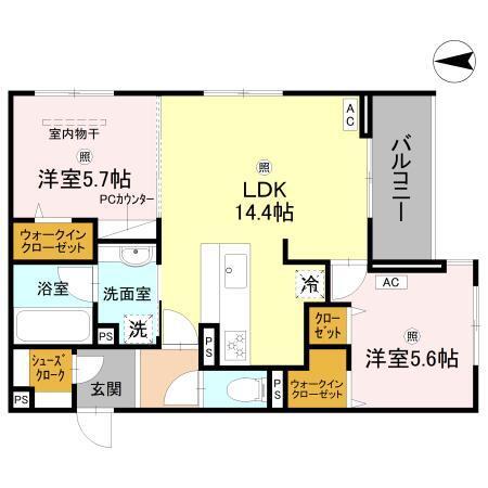  間取り図写真