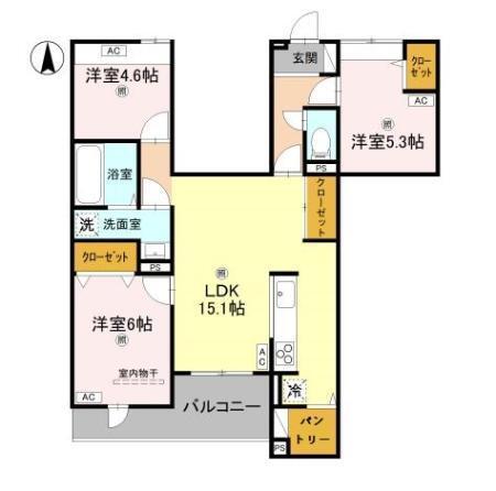  間取り図写真