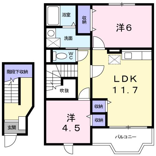  間取り図写真