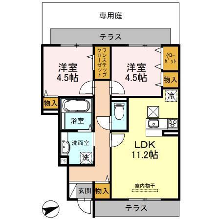  間取り図写真