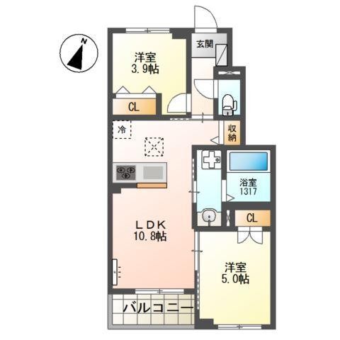  間取り図写真