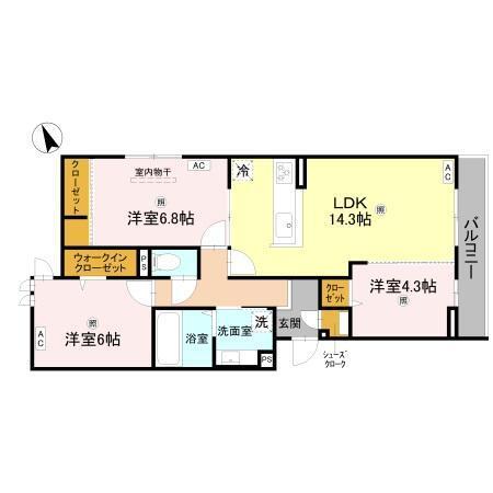  間取り図写真