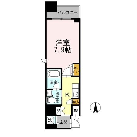 カスタリア堺筋本町（0509） 間取り図画像