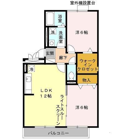 フラワーメゾン　Ｂ棟（B301） 間取り図画像