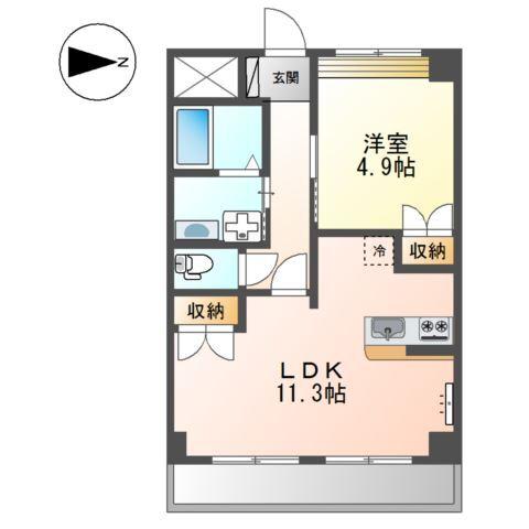 エトワール 間取り図画像