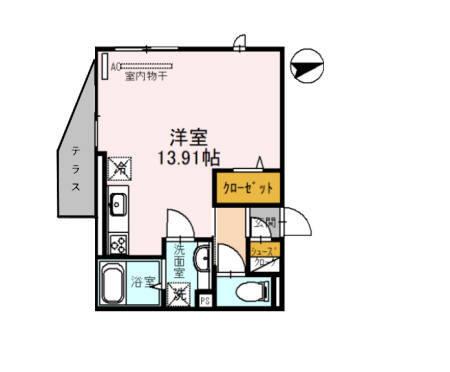 ドゥソレイユ（105） 間取り図画像