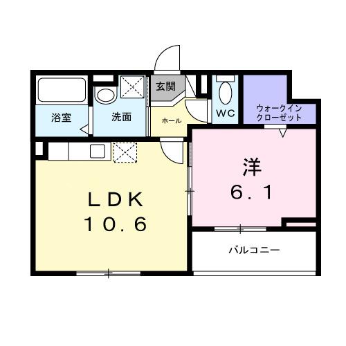 マーレ（205） 間取り図画像