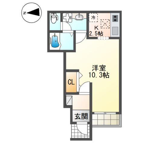 Ｍ’ｓ　鳳 間取り図画像